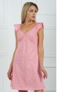 Ночная сорочка "Сердца на розовом"