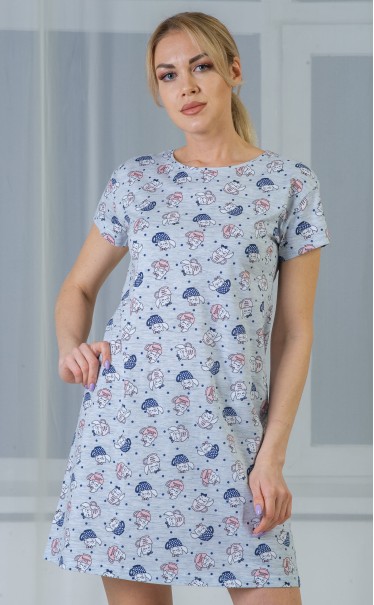 Ночная сорочка "Котик в чайной чашке"