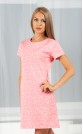 Ночная сорочка "Сердца на розовом"
