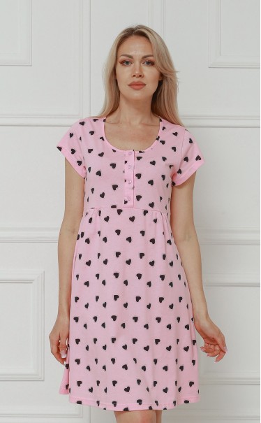 Ночная сорочка "Сердечки"