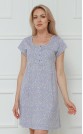 Ночная сорочка "Звездочки на сером"