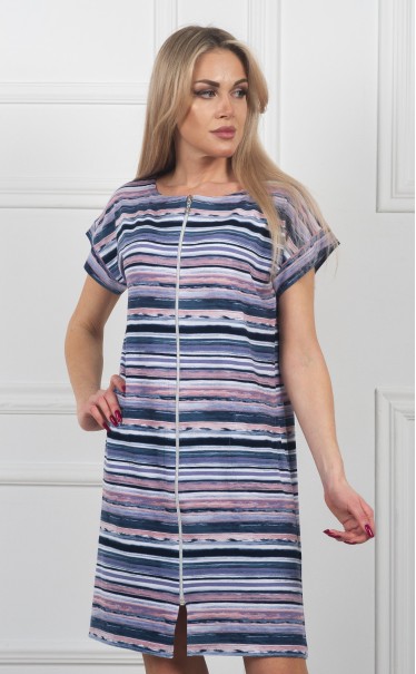 Халат "полосы разводы"