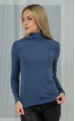 Водолазка "Индиго (серо-голубой) темный"