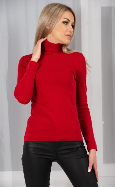 Водолазка "Терракотовый багряный"