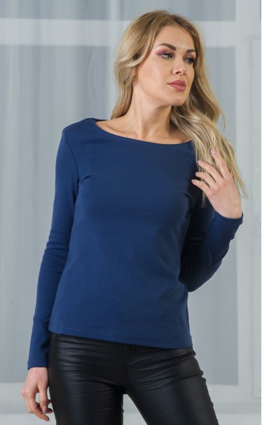 Джемпер "Индиго (серо-голубой) темный"