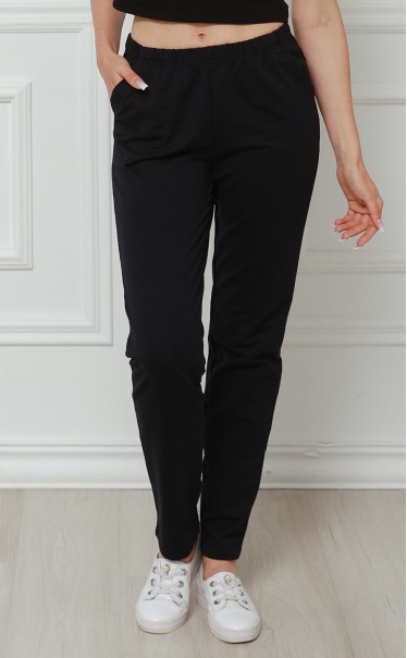 Брюки спортивные "Темно-синий василек"