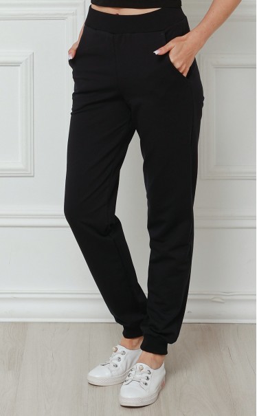 Брюки женские "Темно-синий василек"