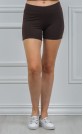 Шорты с лампасами "Коричневый темный"