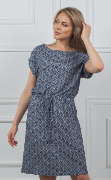 Туника "чешуя дракона синяя"