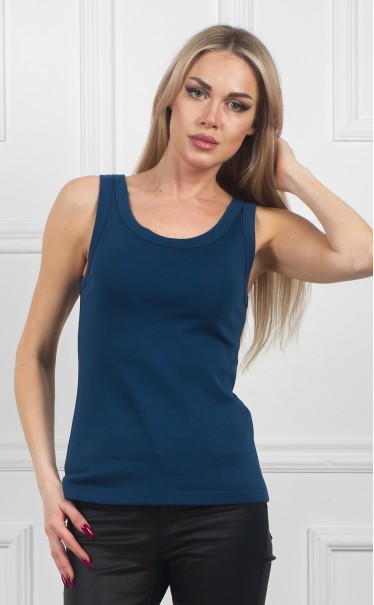 Футболка-блуза "Индиго джинсовый"