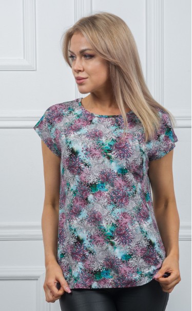 Футболка "Хризантемовый вальс"