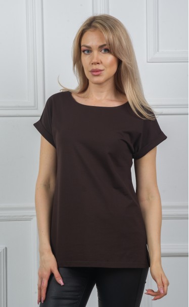 Футболка "Коричневый темный"