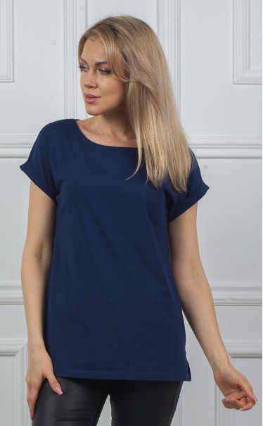 Футболка "Темный темный морской"