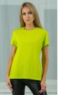 Футболка "Желто-зеленый яркий"