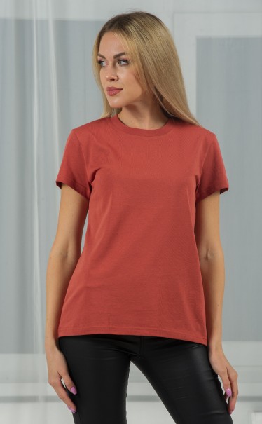 Футболка "Красно-коралловый"